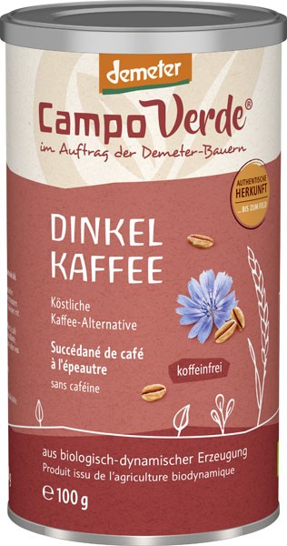 Demeter Campo Verde Bio koffeinfreier Dinkelkaffee 100 g