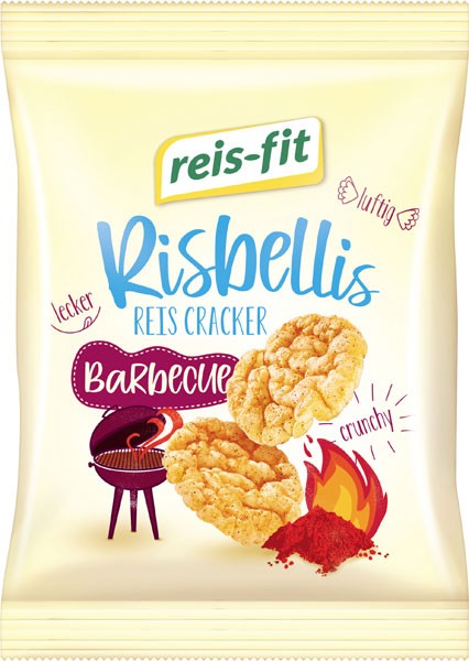 reis-fit Risbellis Reis Cracker Barbecue 40 g