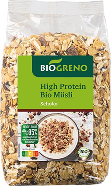 Biogreno High Protein Müsli Schoko 425 g