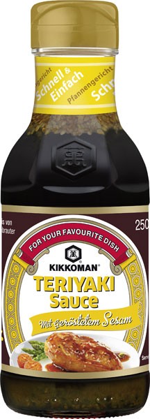 Kikkoman Teriyaki Sauce mit geröstetem Sesam 250 ml