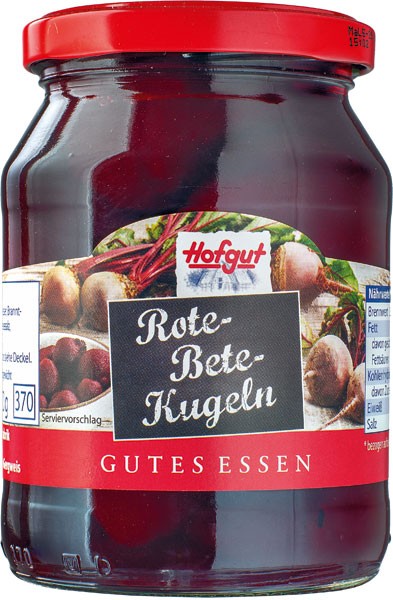 Hofgut Rote Bete Kugeln 330 g