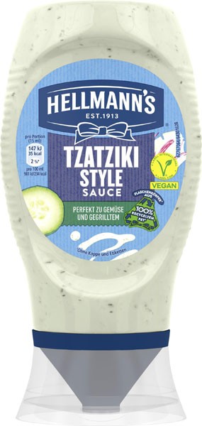 Hellmann`s Tzatziki Style Sauce 250 ml