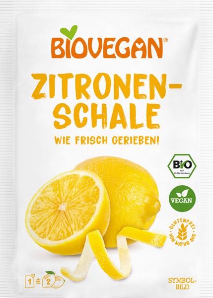 BIOVEGAN Zitronenschale 9 g