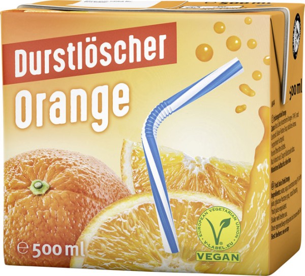 Durstlöscher Orange 0,5 l