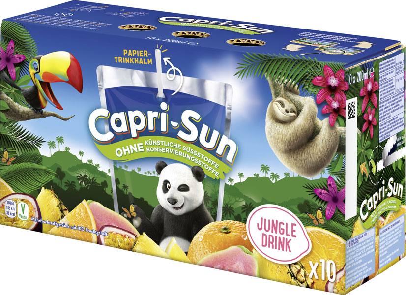 Capri-Sun Jungle Drink 10x200 ml, Säfte, Getränke