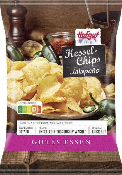 Hofgut Kesselchips Jalapeno 150 g